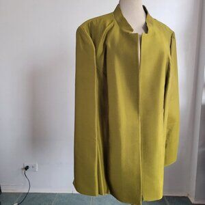 BUY AS IS: Sutton Studio Women’s Silk Plus Size Jacket/Blazer (Size: 22W)
